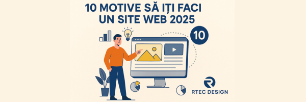 10 motive să îți faci un site web 2025